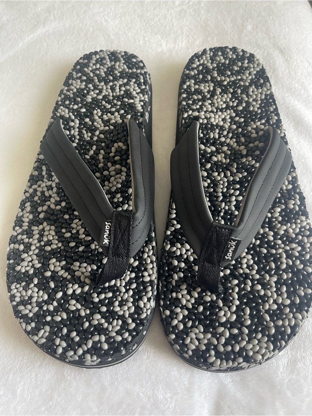 Sanuk Men's Bubblecush Flip-Flops Sz12